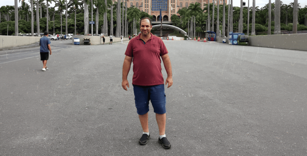 Fotografia ilustrativa de Alessandro da ricfat, cliente da mecânica berteli