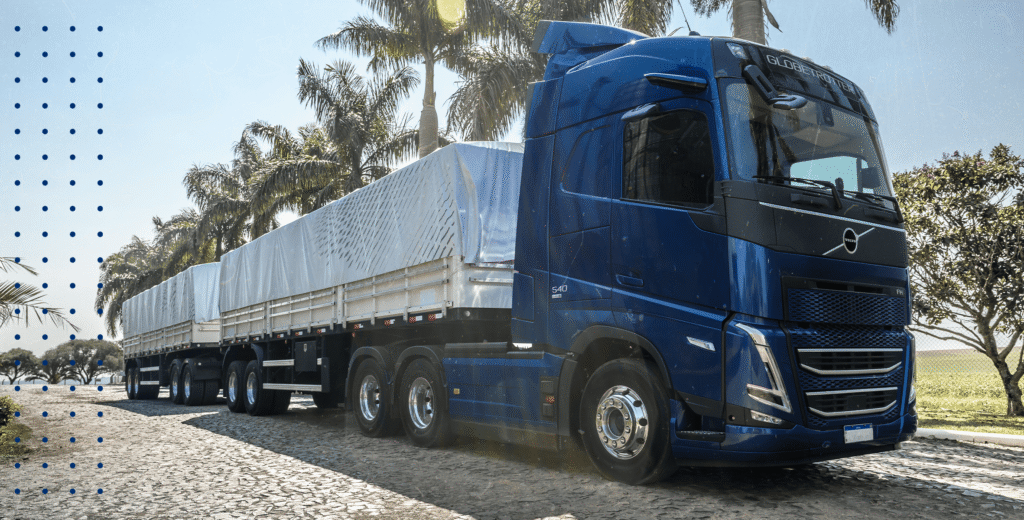 Fotografia ilustrativa de um caminhão volvo que fez manutenção em Lajeado, no Vale do Taquari